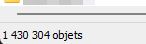 Un compteur de fichiers à 1430294 objets.